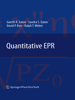 cover image of Quantitative EPR